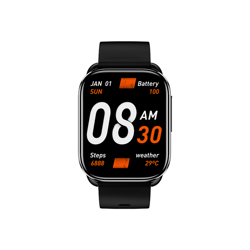 Relógio Smartwatch QCY GS S6 - Preto