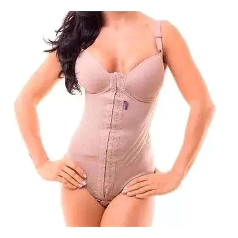 Cinta Body Com Bojo 6 Barbatanas Modelador Reforçado P, M, G, GG(preto, creme).