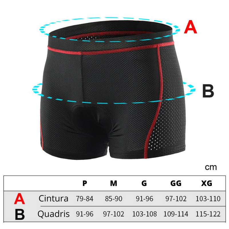 Short Para Ciclismo | 5D Confort