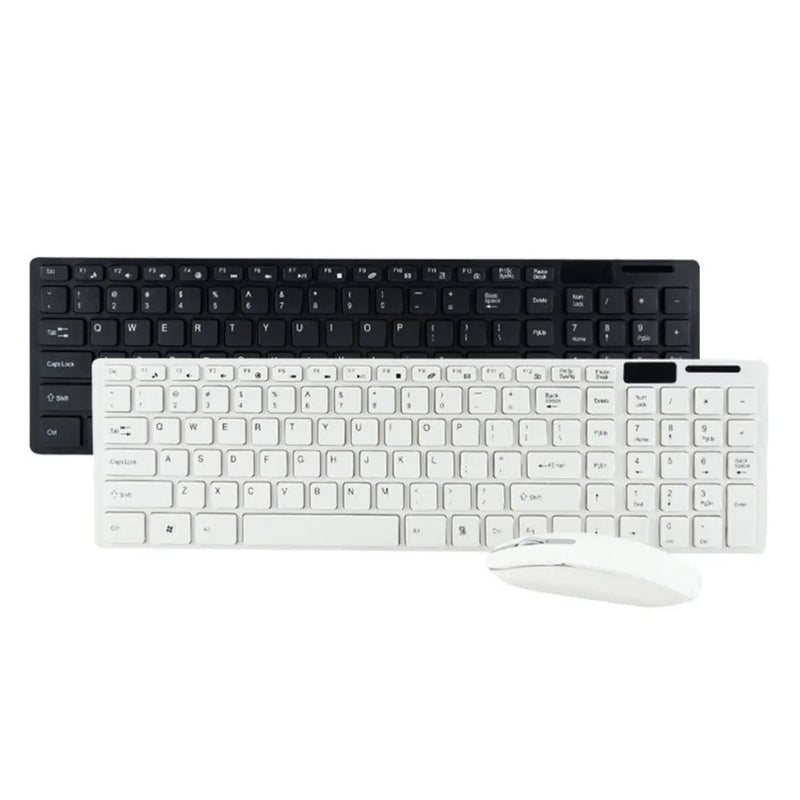 Kit Mouse e Teclado Sem Fio Bluetooth