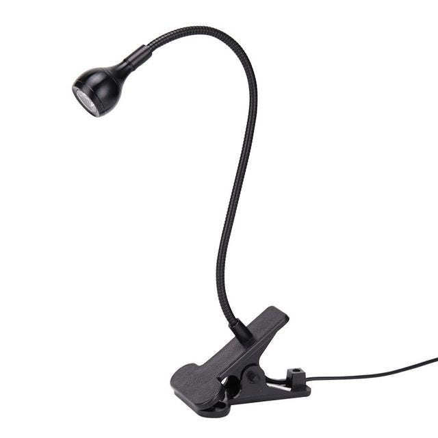 Luminária de Mesa LED USB - Articulável com Grampo