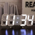 Relógio LED Despertador Digital Estilo 3D - com Indicador de Temperatura Data e Hora