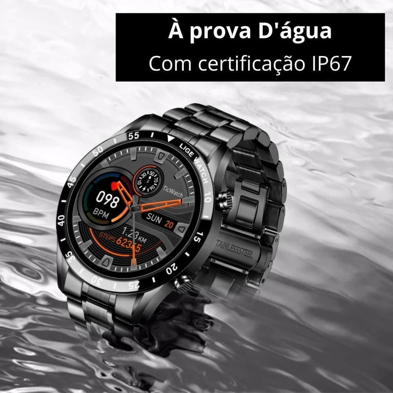 Smartwatch de Luxo Original - Modern Iron 2024